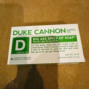 Duke Cannon Big Ass Brick of Soap Productivity 10 oz NEW & Retired Scent